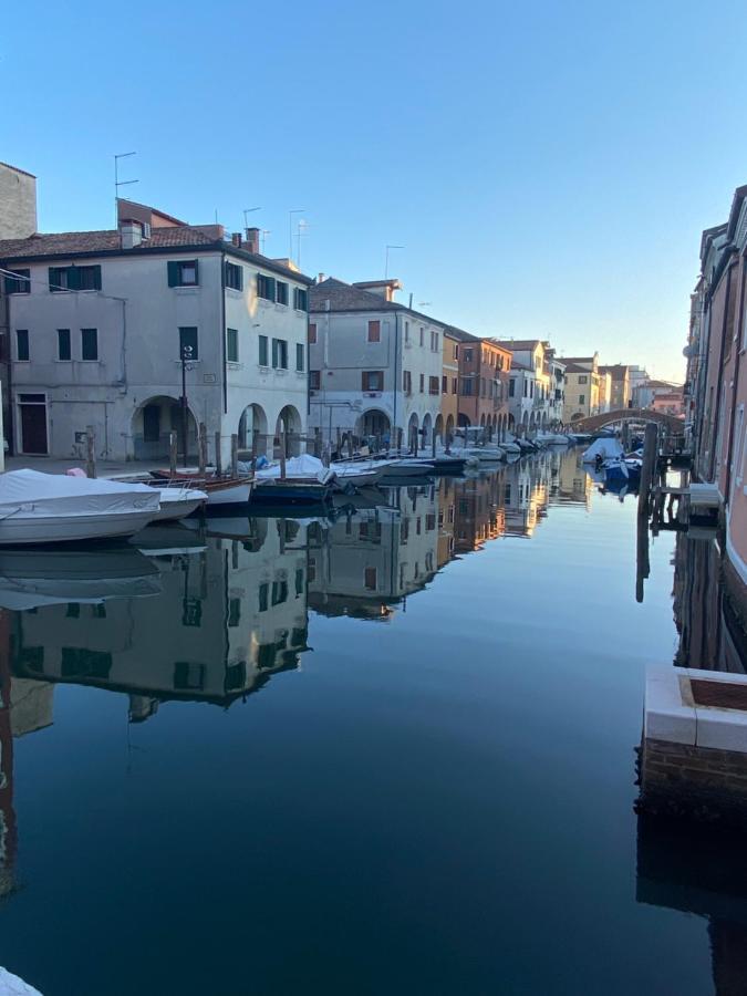 Laguna Blu Camera Sole Con Terrazza Panoramica In Comune คิออกเจีย ภายนอก รูปภาพ